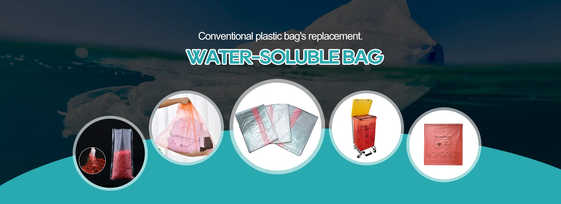 Wasserlöslicher Verpackungsbeutel aus China